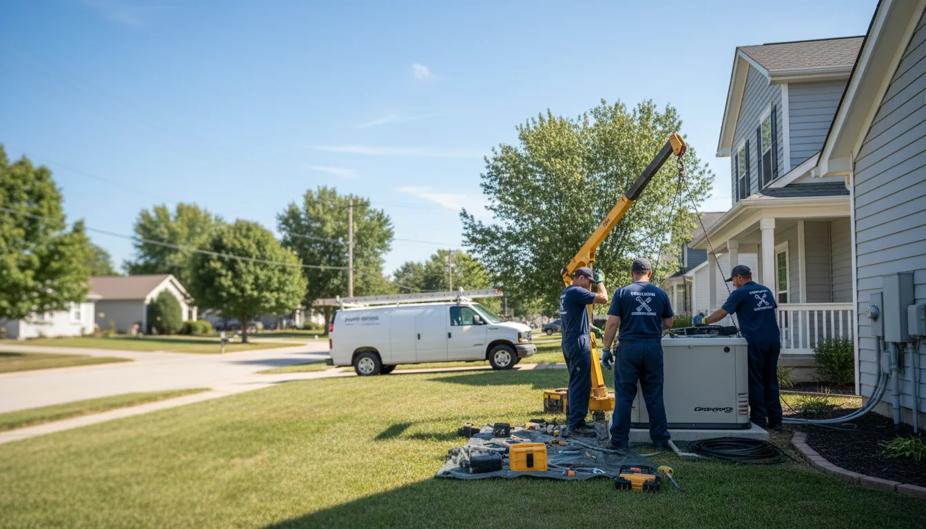 Generator Installation in Iowa near me